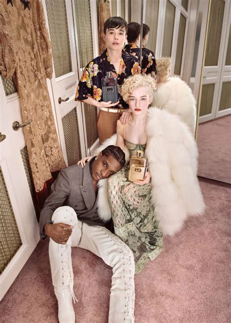 elliot page gucci campaign|julia garner gucci campaign.